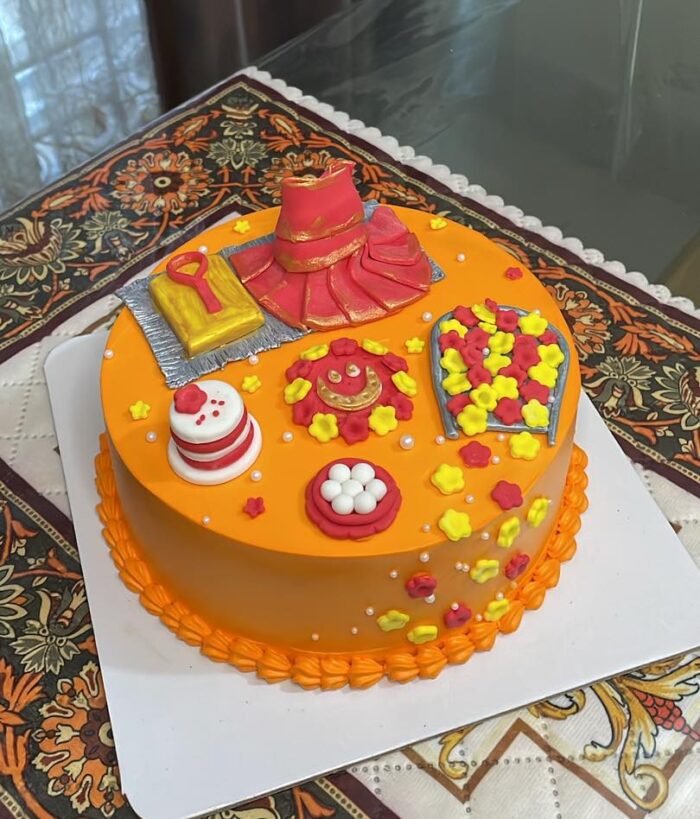 গায়ে হলুদের কেক - Image 2